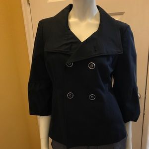 White House Black Market Double Breasted Jacket